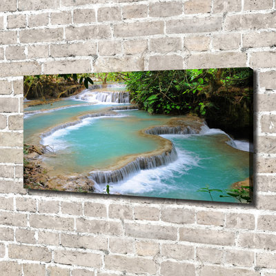 Waterfall In The Forest - Print