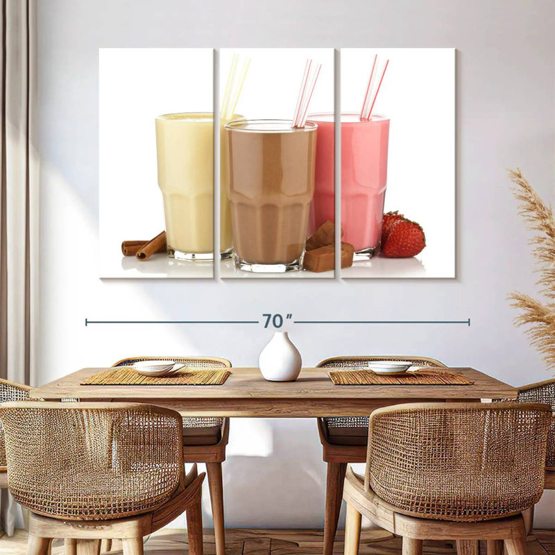 Yarlin Classic Milkshakes, 24" H x 38" W
