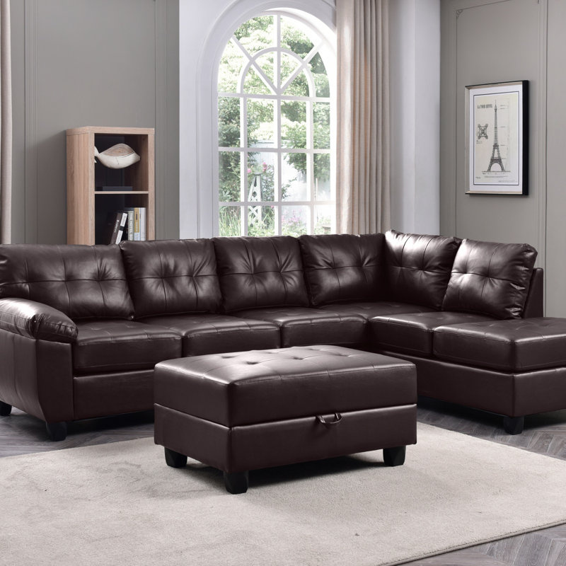 Modern Sectional Sofa For Living Room (Without Ottoman)