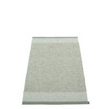 ARMY Hand Loomed Block Print Area Rug in Sage