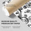 «Botanical Damask Flowers & Plants», reproduction d'art moderne sans cadre-636551776