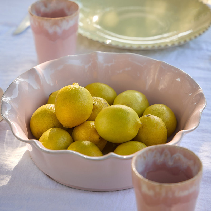 Rosa Stoneware Serving Bowl