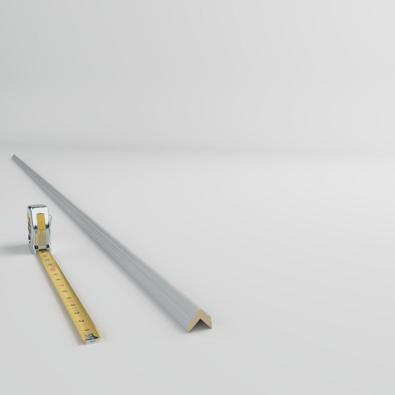 Mae 96 in. White Polyurethane Crown Moulding