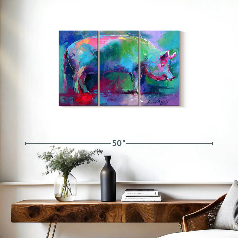 Brampt Pig II, 20" H x 33" W