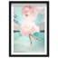 Oliver Gal Aquatic Ballerina I Pastel - Diamond Dust Shadowbox Framed Wall Art-546614494-546614495