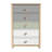 Bustillo 30.7'' Wide 5 -Drawer Chest-1293542636