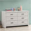 Commode blanche à 6 tiroirs-445328825