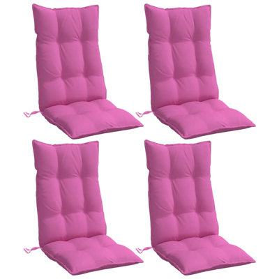 Tissu Oxford avec coussins de chaise Red Barrel Studio