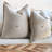 India Chic Buttons Linen Pillow Cover-1236919227-1236619041