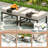 5 Piece Outdoor Conversation Furniture Set