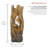 Cascading Tree Trunks Waterfall Fountain with LED Lights