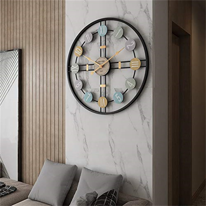 Quijano Metal Wall Clock