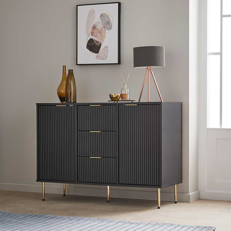 Rehoboth 54cm Sideboard, Black