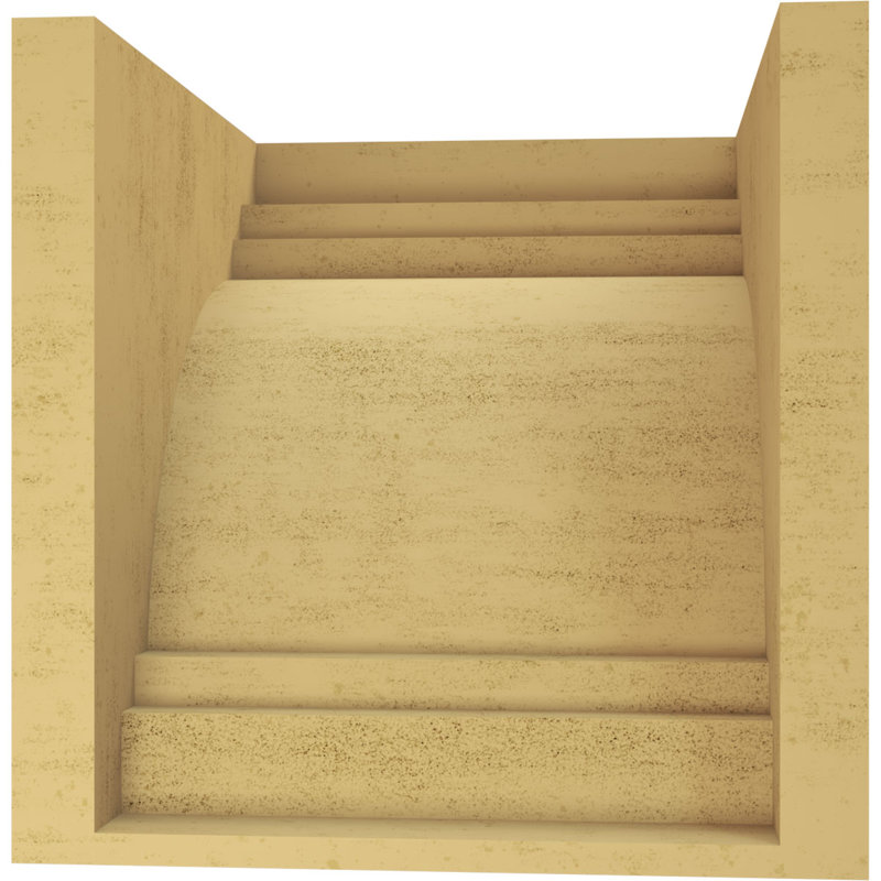 Bois de cèdre brut Pescadero, Corbeau Thane, brun clair apprêté, H 10 po x l 10 po x P 10 po