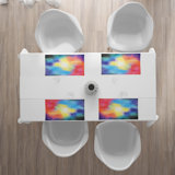 Polyester Abstract Rectangle Placemat