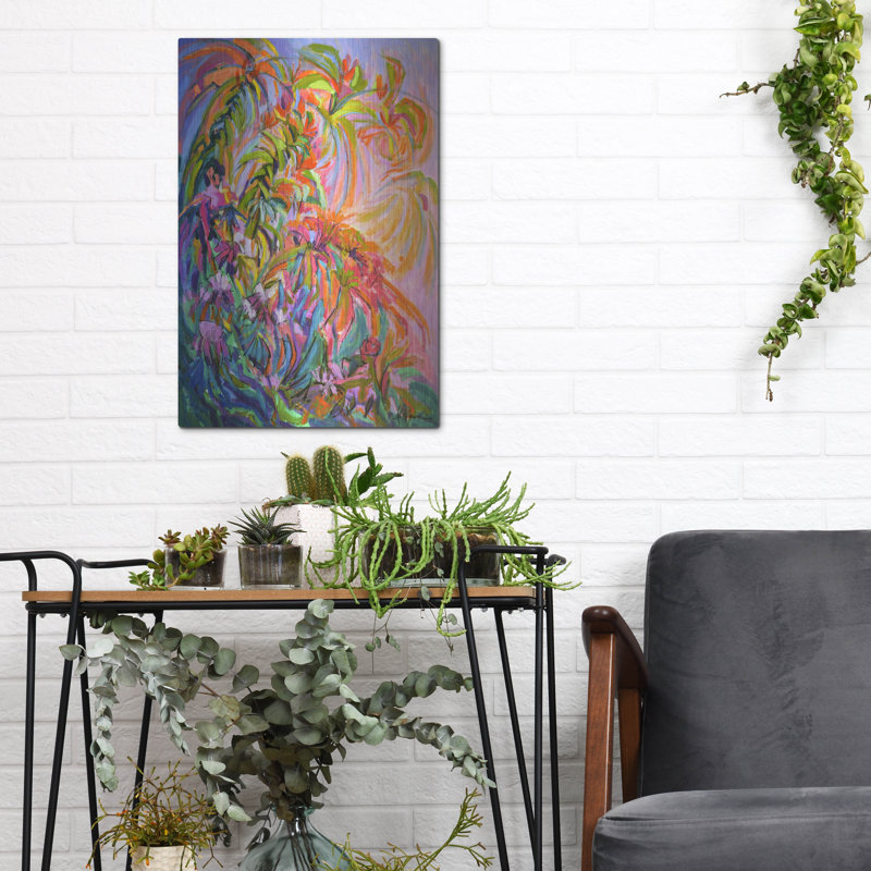  'Unfettered Desires 3' by Dorothy Fagan Metal Wall Art, 16" H x 12" W