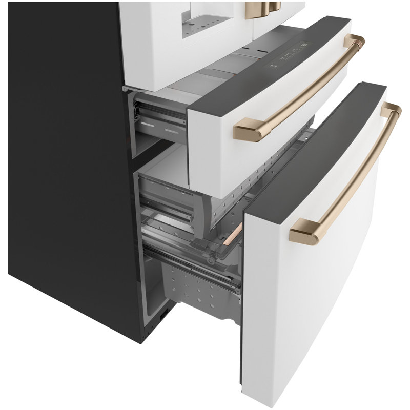 French-Door Smart Refrigerator, Matte White
