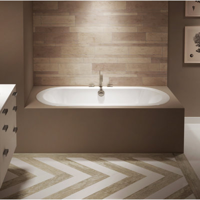 Anza™ Pure Chromatherapy 72" x 42" Drop in Air Bathtub
