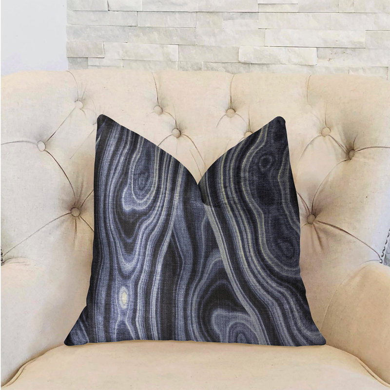 Coussin de luxe en marbre Suisse, 12 po x 20 po, Coussin lombaire