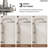 Wall Mount Rainfall Shower System, 10" Rain Shower Head with Handheld Spray-128567556