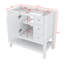 Meuble-lavabo 36 po sans lavabo et avec trois tiroirs-1721801147