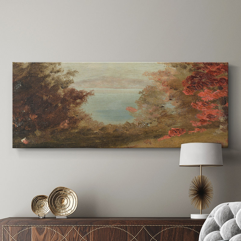 Série paysage - MMCVVI - Toile tendue avec châssis - Prêt à être accroché, H 12 po x l 30 po