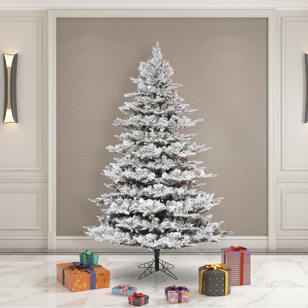 Winfield Flocked Kiana Pine Full Artificial Christmas Tree Steelside™ 