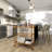Metal Rolling 3 Mirrored Shelves Bar Cart with Handles