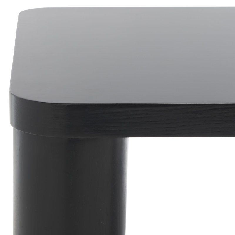 Patricio Single Coffee Table, 16.14" H x 48.03" L x 25.98" D, Black