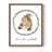 Harvest Home Squirrel Framed Print - Solid Wood-693406468-693406469