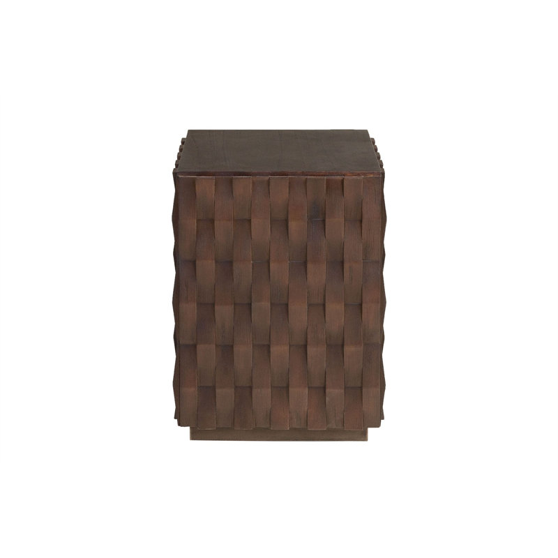 Table de bout fermée en bois massif