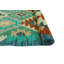 Tapis bleu Kilim Mahabbat délavé par le soleil