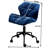 Jeyli Eldon Diamond Tufted Adjustable Swivel Office Chair-373400131