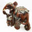 Figurine éléphant avec veau