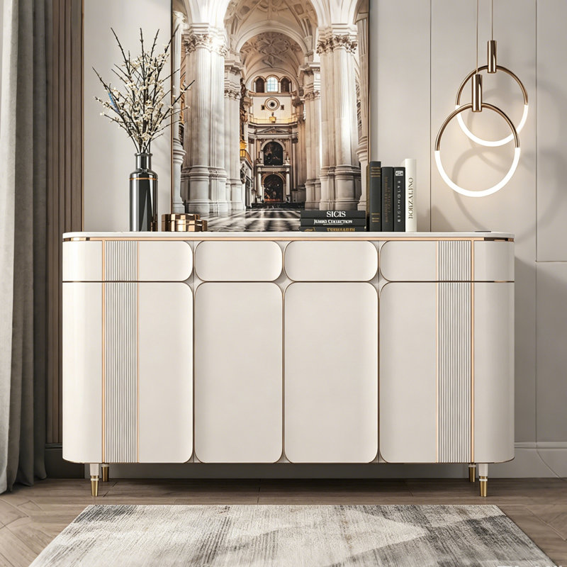 Buffet moderne et multifonctionnel., 35.43" H x 61.02" W x 13.78" D