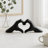 Millsap Ceramic Hand Heart Sculpture -859410192