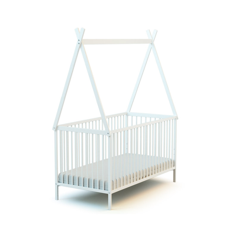 Cot Bed, White