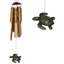 Carillon demi-noix de coco - moyen, tortue de mer