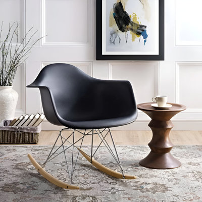 Chaise berçante à bascule