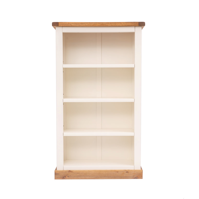 Middlebrook 120cm H Standard Bookcase, White, 120cm H x 70cm W x 25cm D
