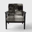 Maratha - A Geometric Day I - Fauteuil rembourré Mid-Century