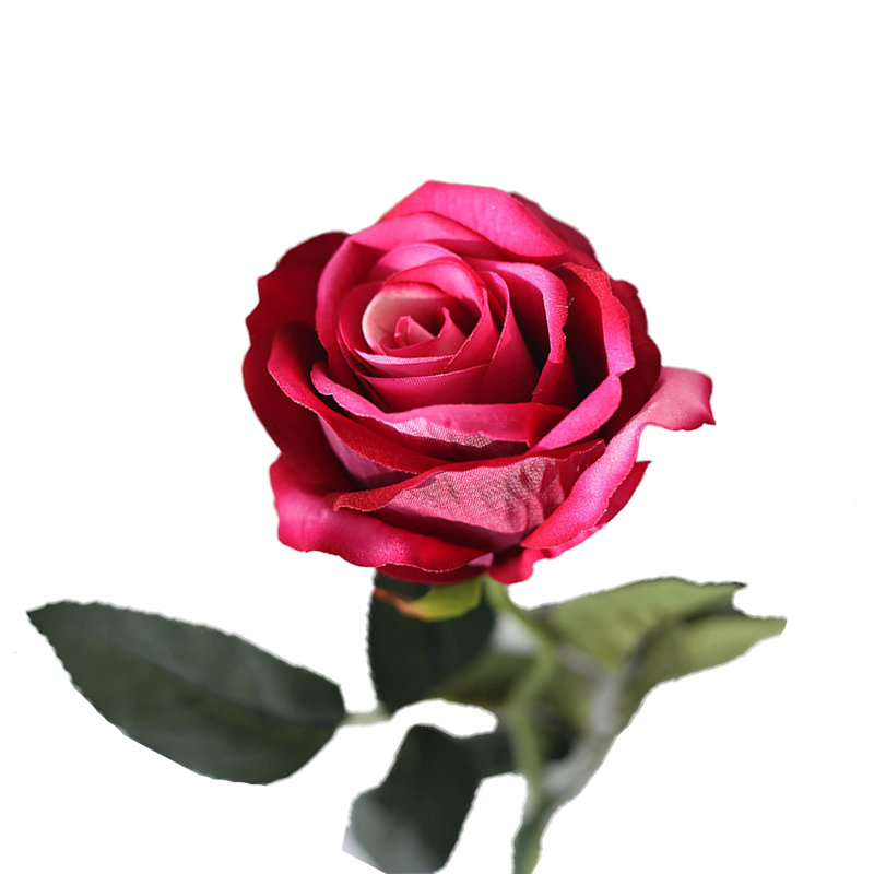 Fabric Rose Arrangement, Rose Red