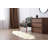 Izola Handmade Sheepskin Area Rug in Ivory-94564535