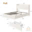 Bed Frame with Storage Headboard, Charging Station & LED Lights – Bed with 4 Drawers, No Box Spring Needed, Noise-Free Design-1480710744-1480710745
