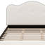 Lit tapissier Boucle