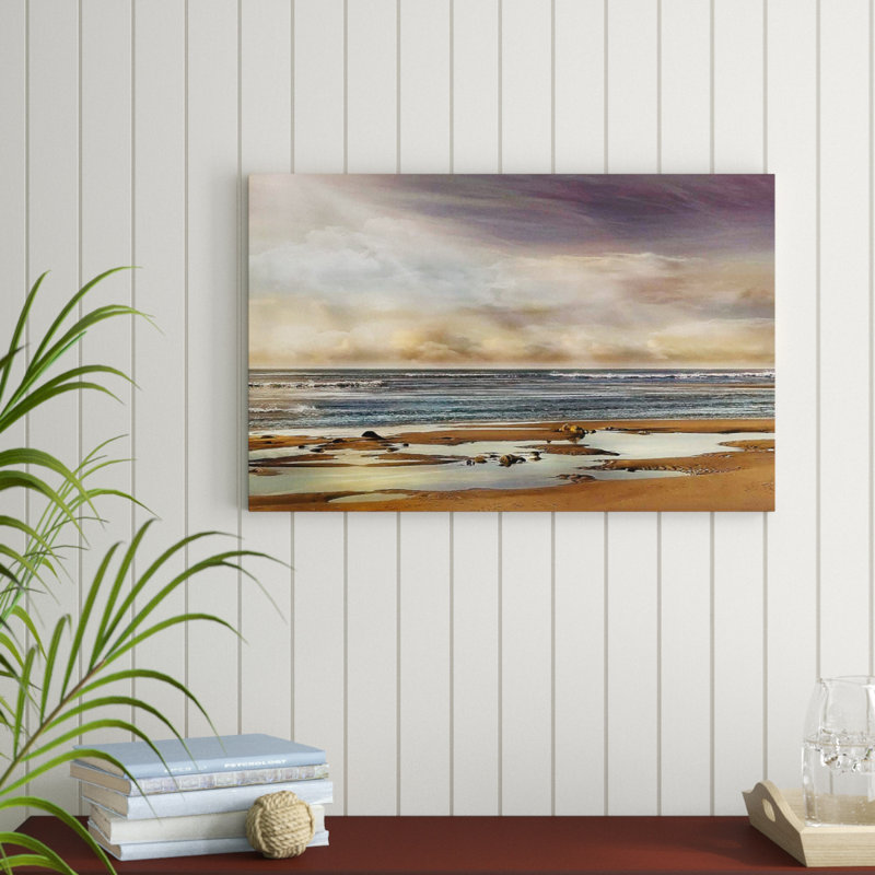 «Tidal Pool», impression sur toile, H 18 po x l 30 po x P 1 po, Toile tendue