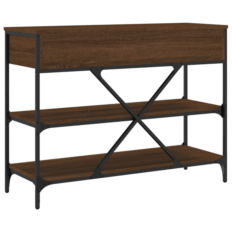 Regnier Console Table, 100cm L x 34.5cm W x 75cm H, Grey