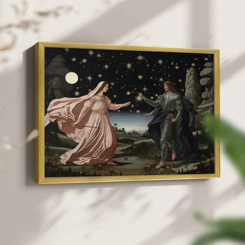 Angels From Above-Lxxxvi - Reproduction encadrée - Restickable, H 8 po x l 10 po