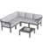 Light Gray Cushion/Gray Frame selected