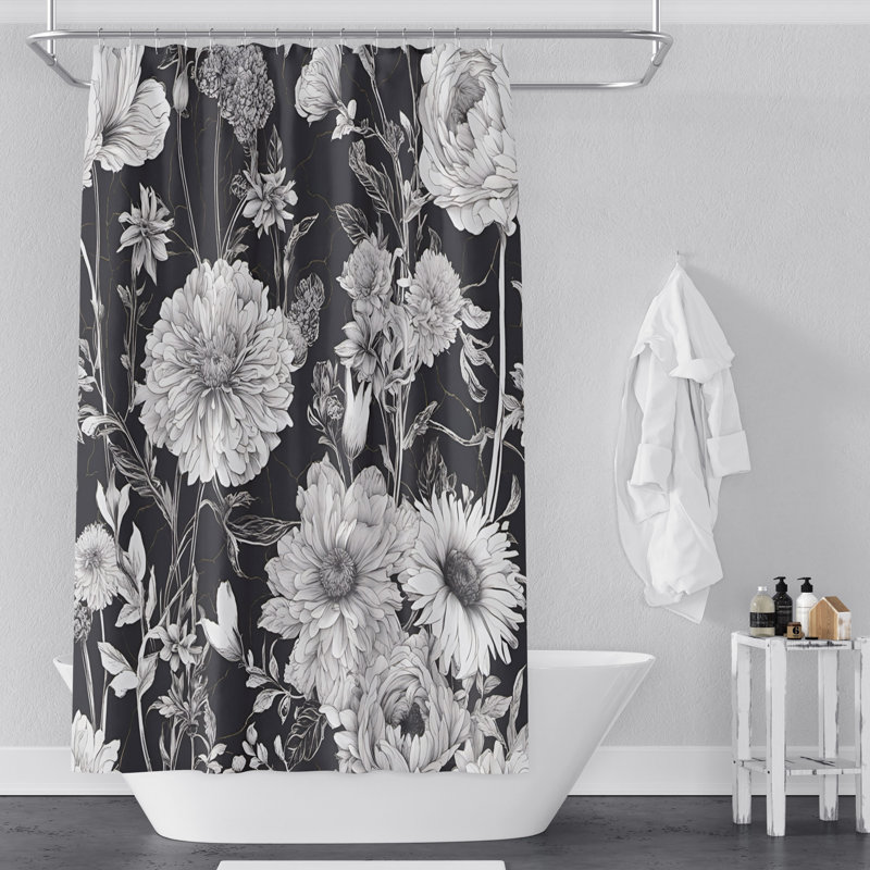 Rideau de douche Aldred, H 72 po x l 70 po